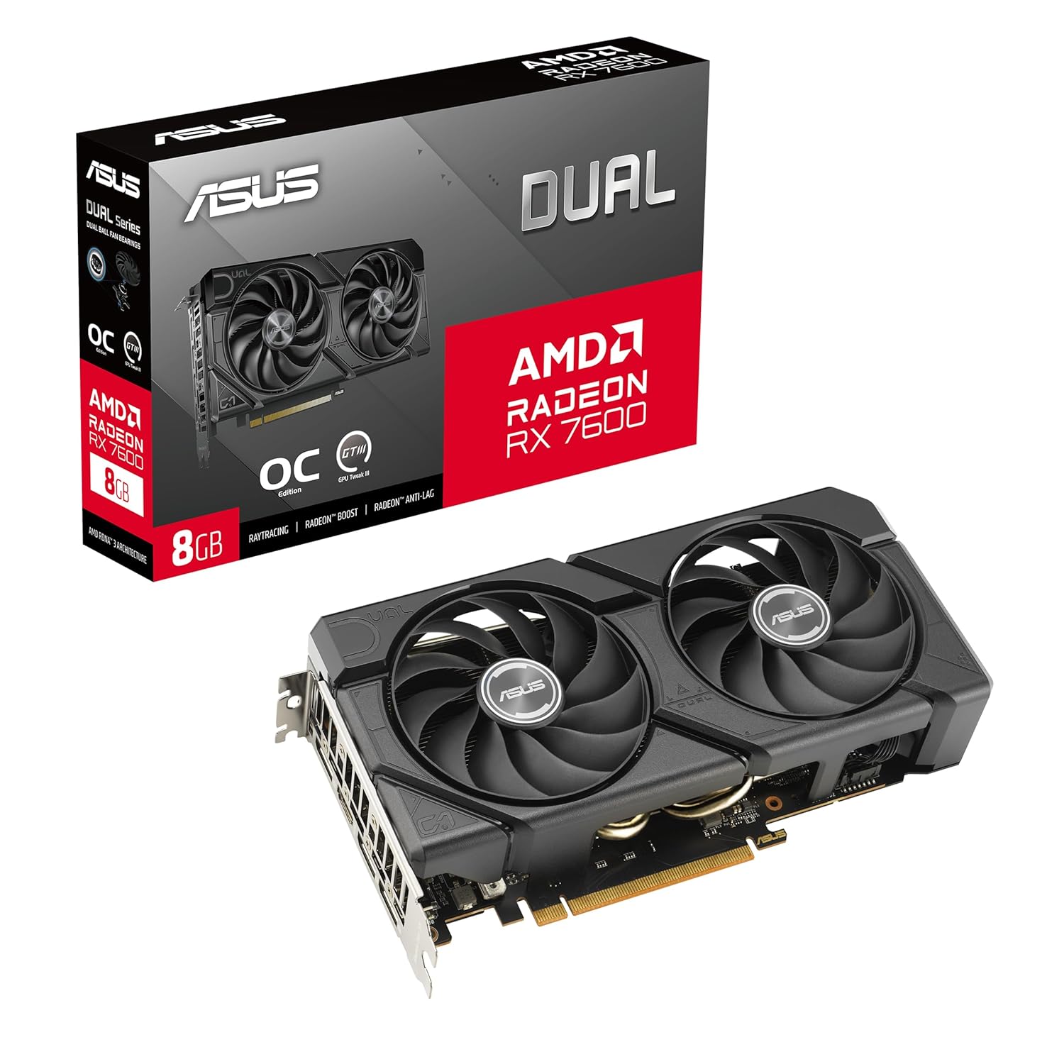 ASUS AMD Radeon RX 7600 8GB
