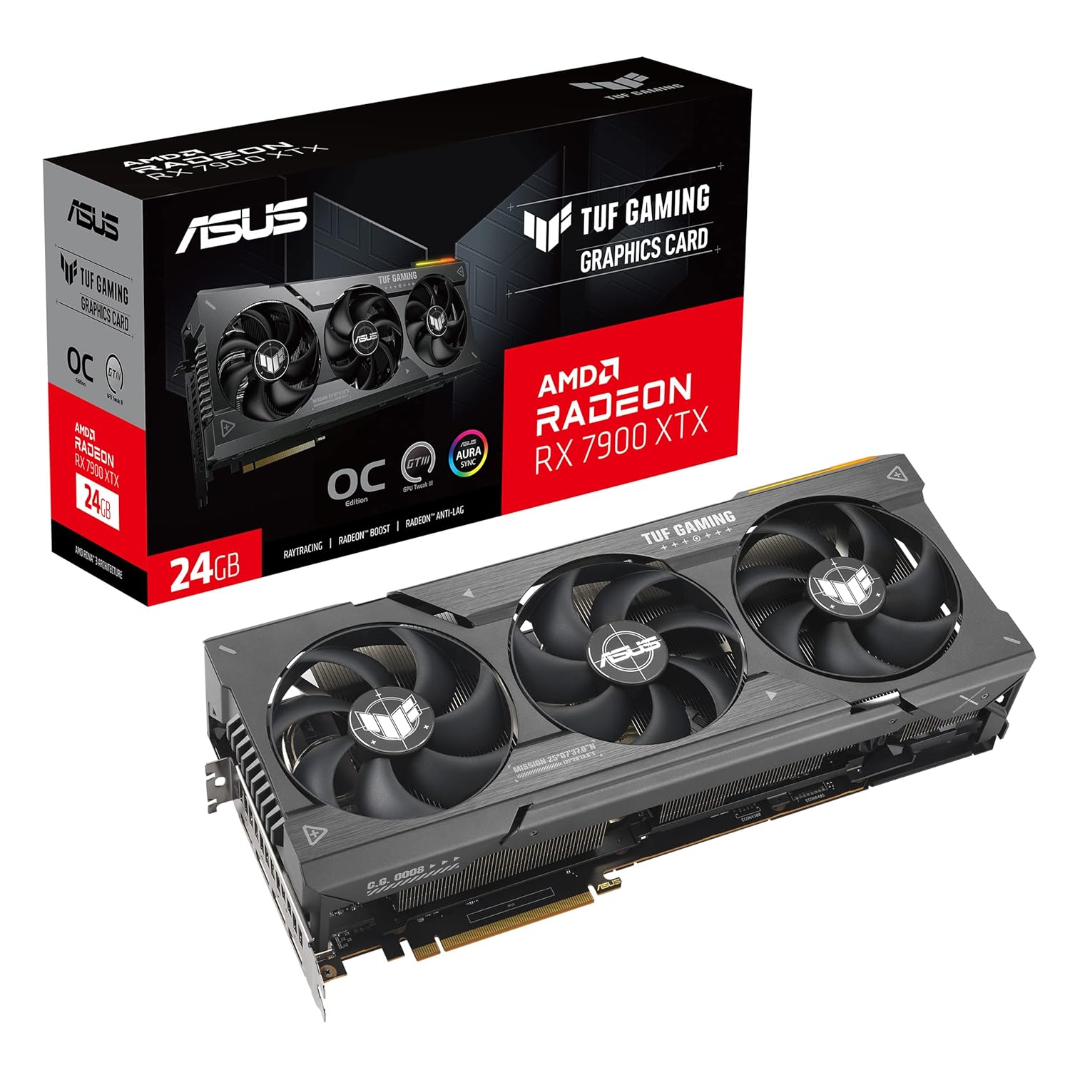 ASUS TUF AMD Radeon RX 7900 XTX 24GB