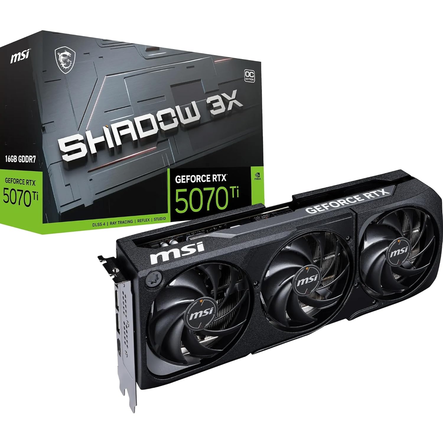 MSI NVIDIA GeForce RTX 5070 Ti 16GB