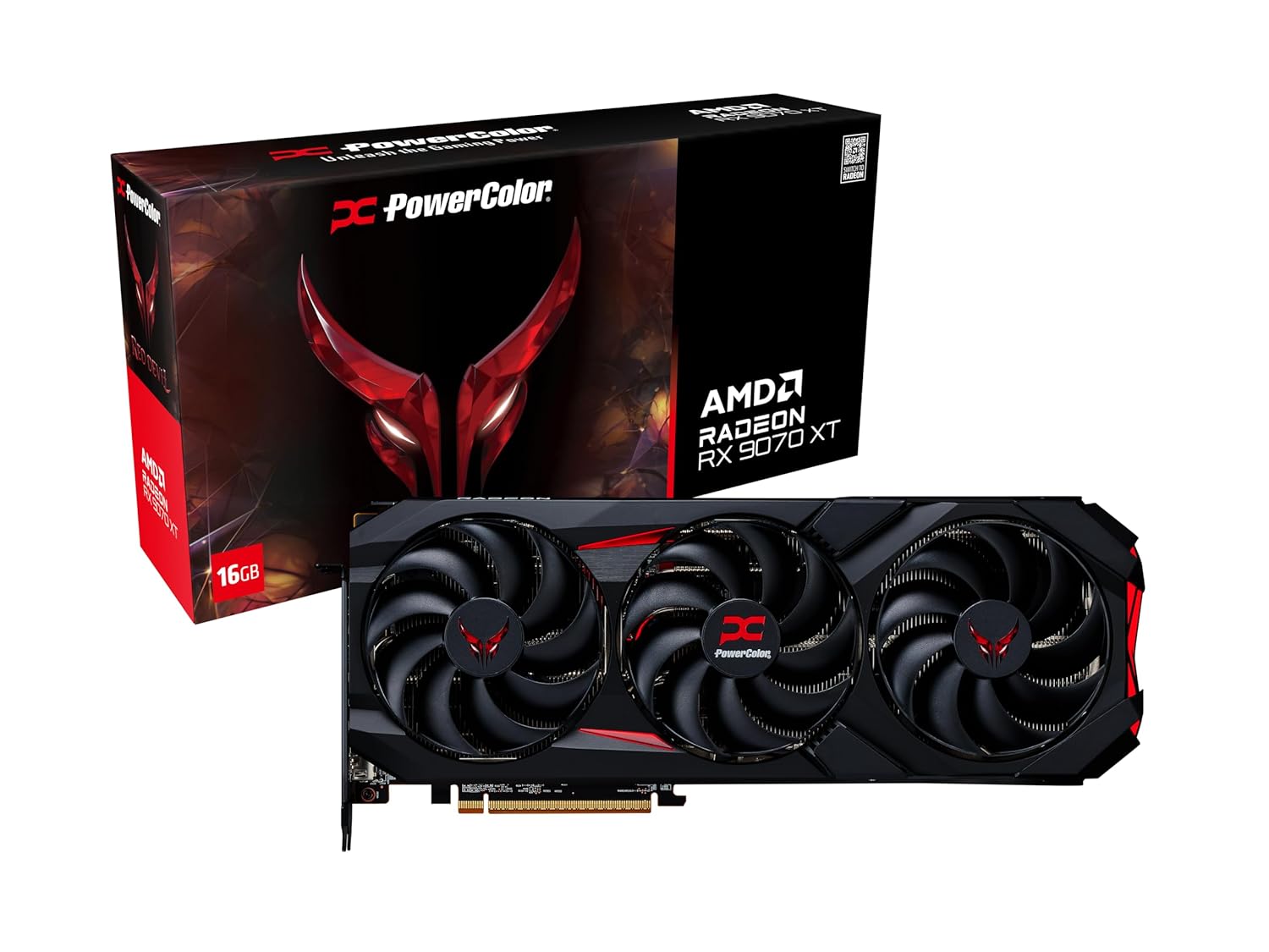 PowerColor Red Devil AMD Radeon RX 9070 XT 16GB