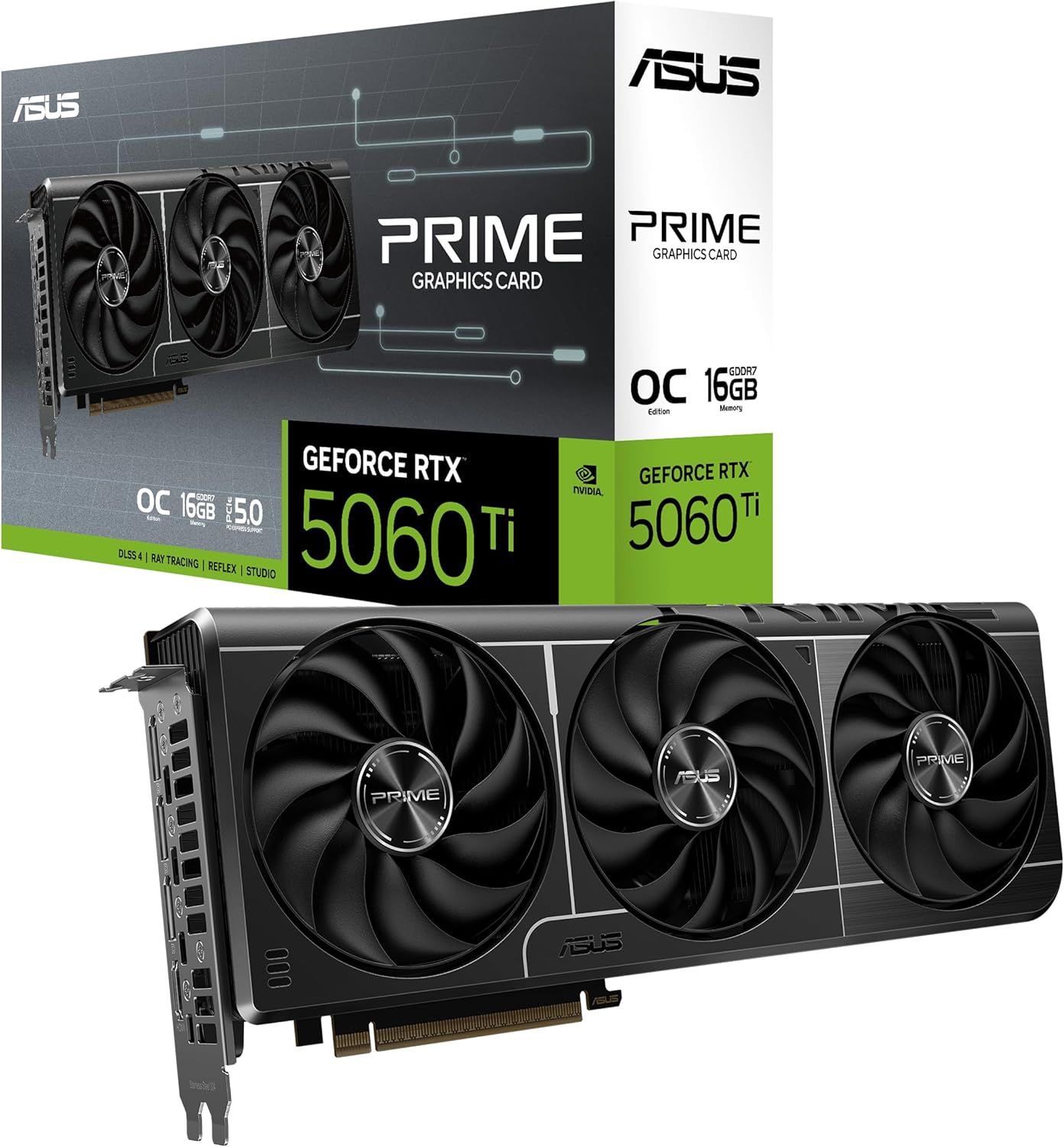 ASUS Prime NVIDIA GeForce RTX 5060 Ti 16GB